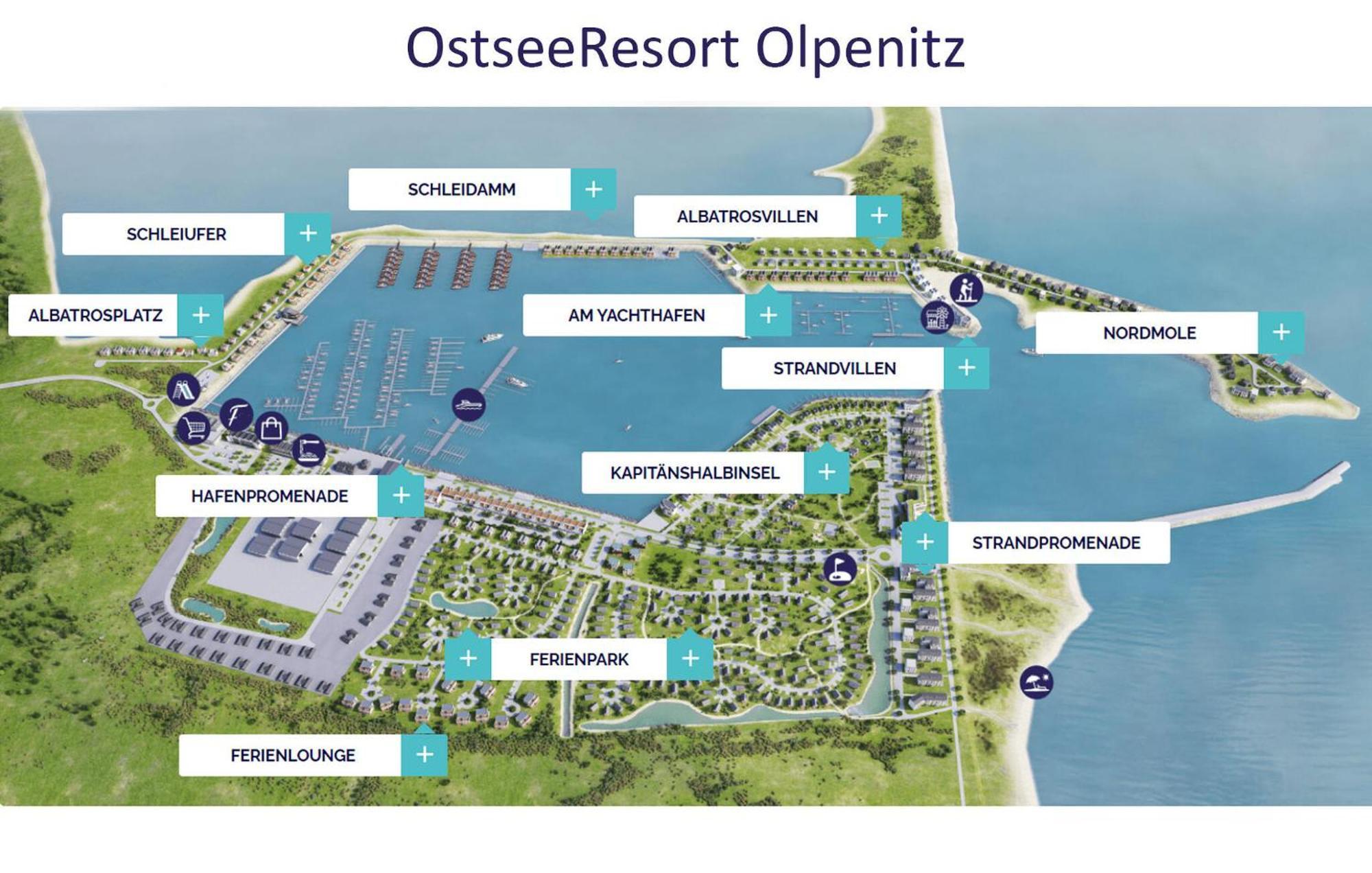 Unendliche See Olpenitz Kültér fotó